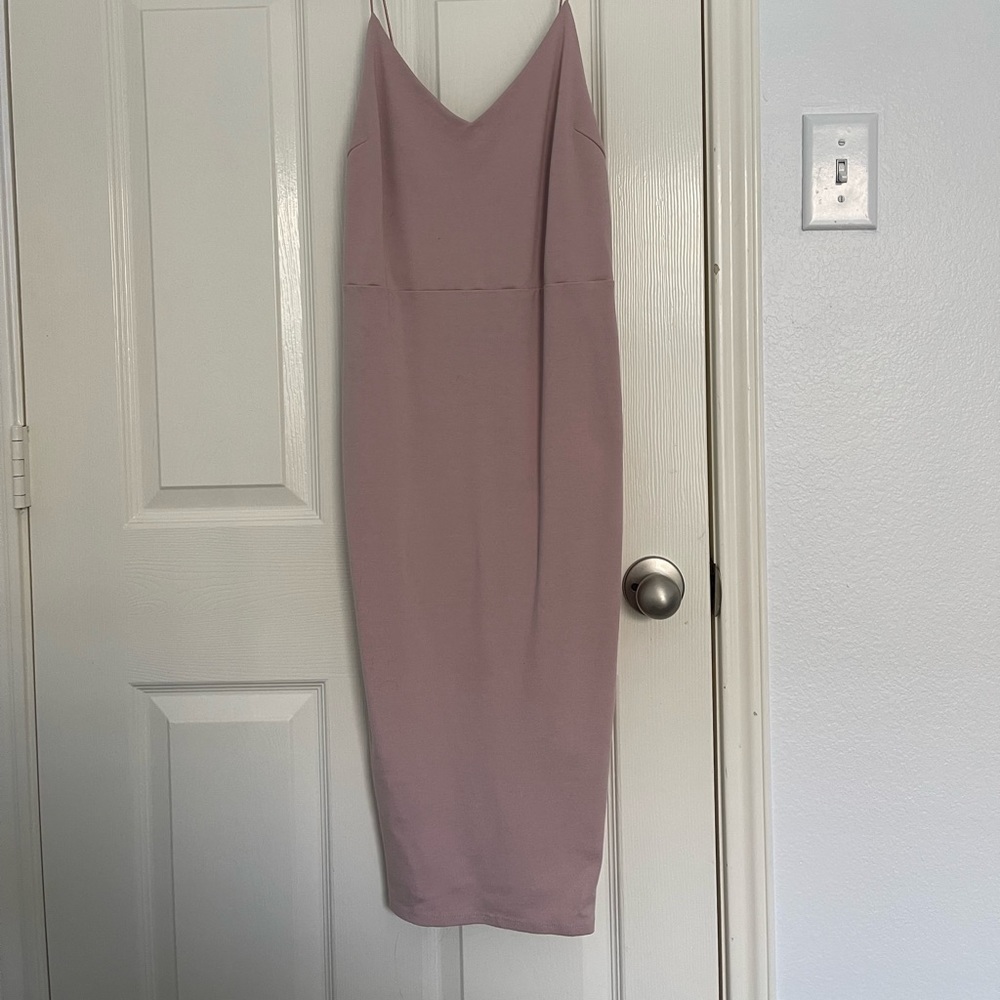 Tight forever 21 dress.